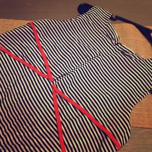 THML Striped Dressy Tank (boutique piece)